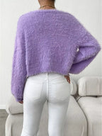 Sarah Express Women's Open Front Long Sleeve Cardigan