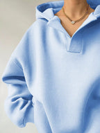 Sarah Express Women's Dropped Shoulder Long Sleeve Sweatshirt