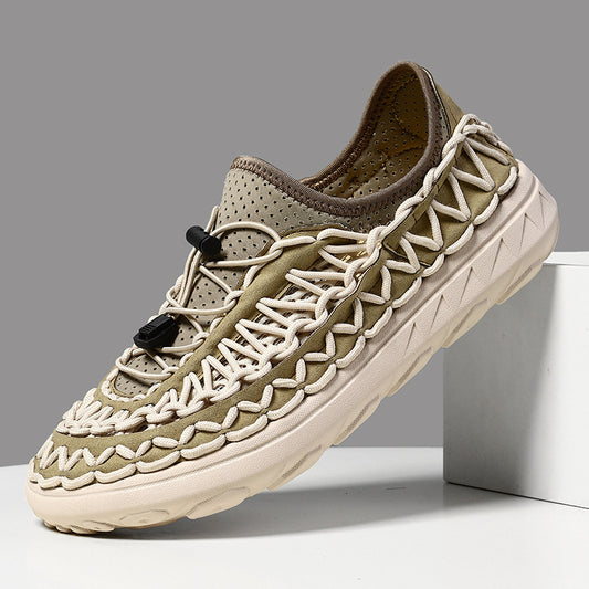 Sarah Express Breathable Mesh Slip-On Men's Casual Shoes