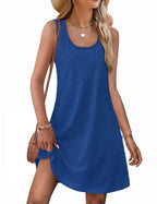 Women's Crochet Beach Cover Up Dress Swimsuit Hollow Knit