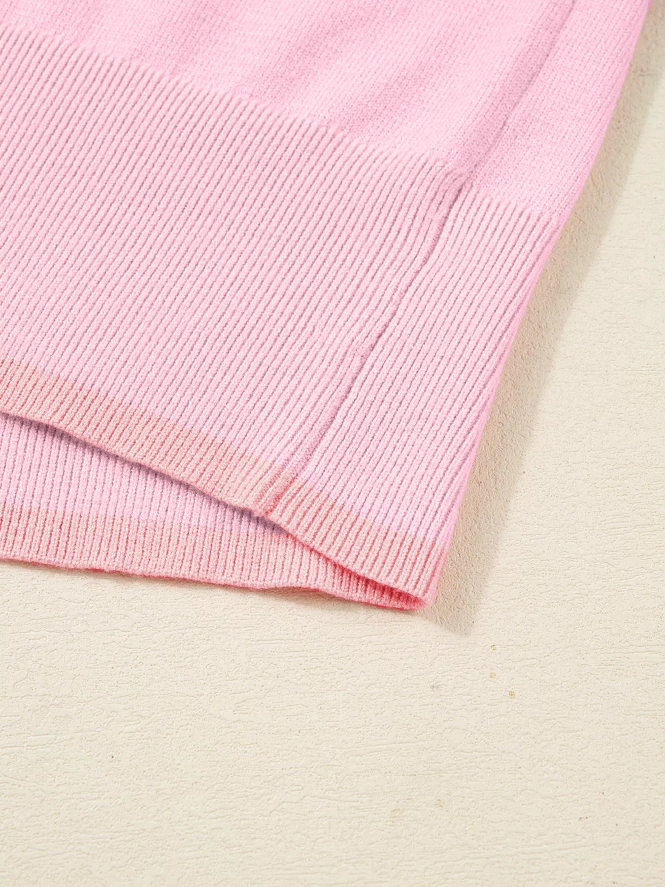 Sarah Express Women's Sequined HOLLY JOLLY Color Block Crew Neck Sweater