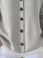 Sarah Express Women's Hooded Button-Front Soft Knit Cardigan Plus Size