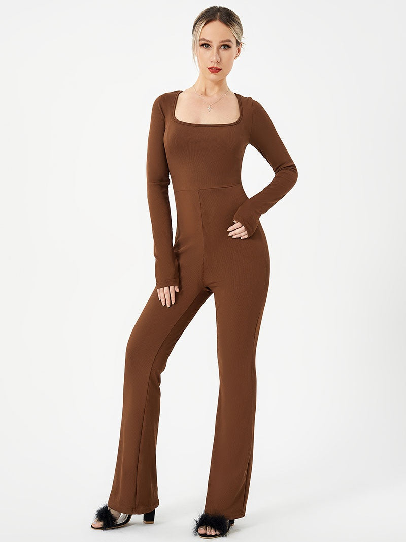 Women's Loose Casual High Stretch Jumpsuit Comfortable One-Piece Romper