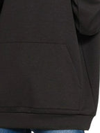 Sarah Express Women’s Oversized Scuba Hoodie with Kangaroo Pocket
