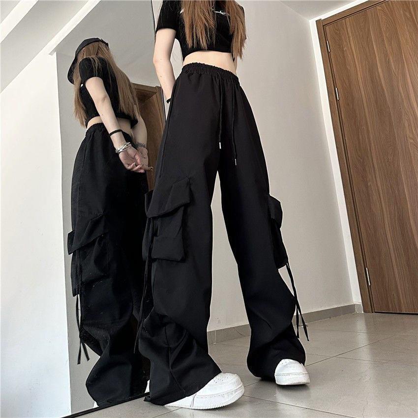 High Waist Quick Drying Retro Casual Pants