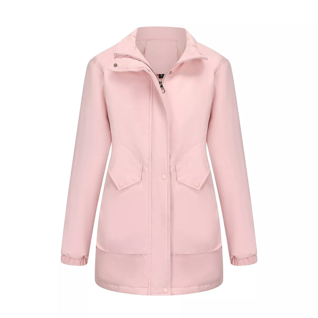 Trendsi Full Size Fur Hooded Warm Winter Parka Outerwear Plus Size