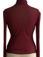 Sarah Express Women's Turtleneck Long Sleeve Top