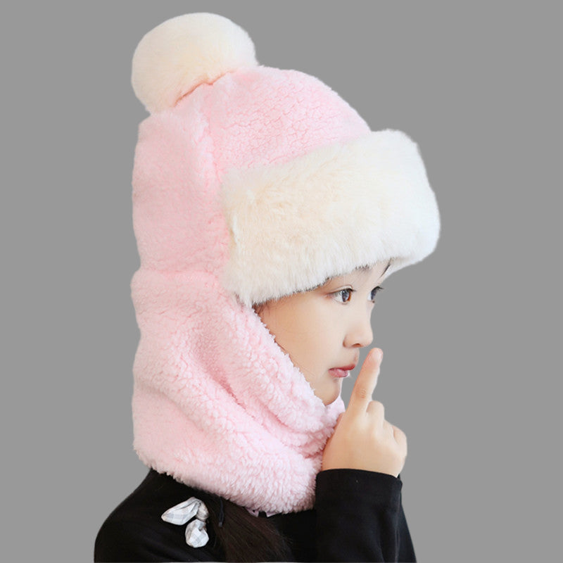 Women's Windproof Cycling Scarf Mask Hat Multi-Functional Neck Warmer