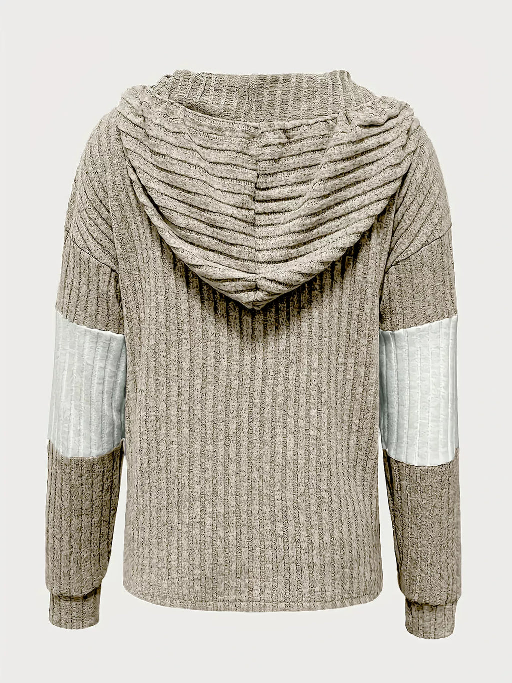 Sarah Express Women's Color Block Drawstring Long Sleeve Hoodie