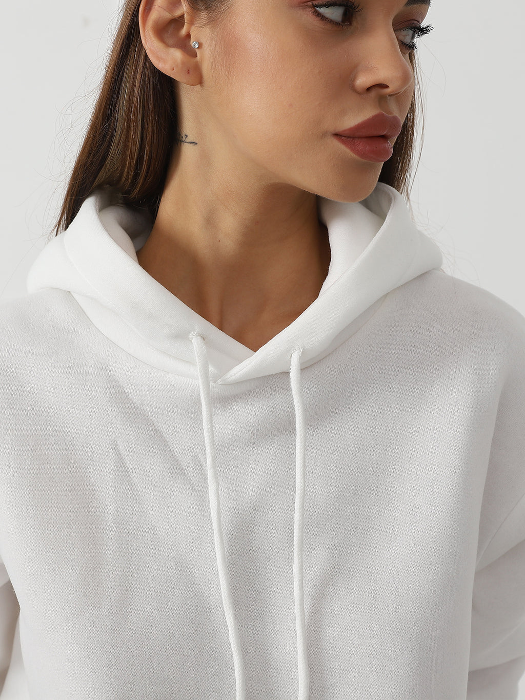 Women's Solid Color Sweatshirt Pants Set - Long Sleeve Casual Loungewear Two-Piece