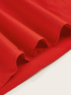 Women's Polo Collar Shirt Dress Long Sleeve Mid Length Cotton Blend Casual