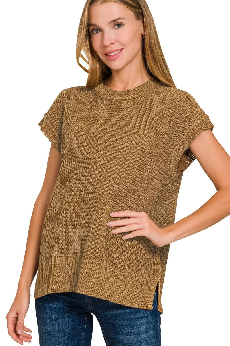 Oversized Crew Neck Sweater