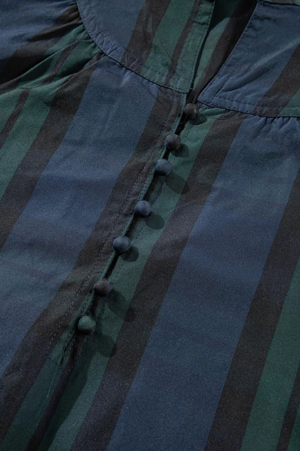 Sarah Express Women's Puff Sleeve Frilled Trim Elegant Blouse