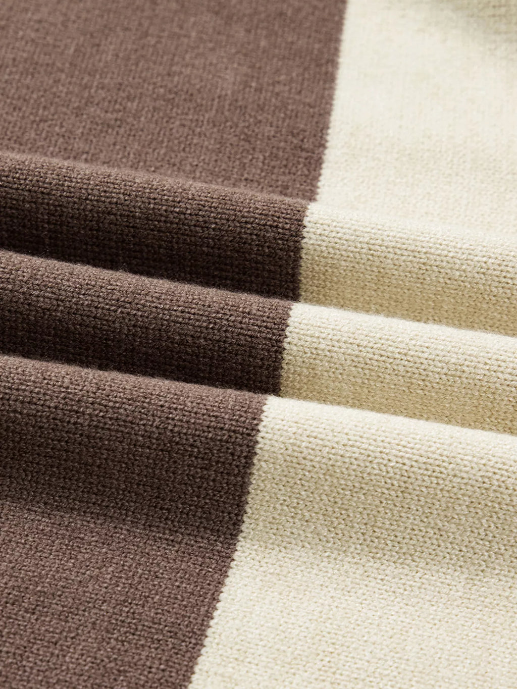 Sarah Express Women's Color Block Crew Neck Drop Shoulder Sweater