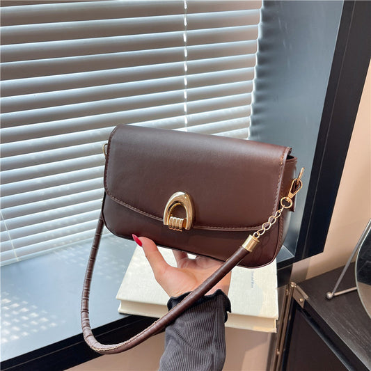 Sarah Express Women's PU Leather Crossbody Bag | Adjustable Strap Zipper Shoulder Handbag
