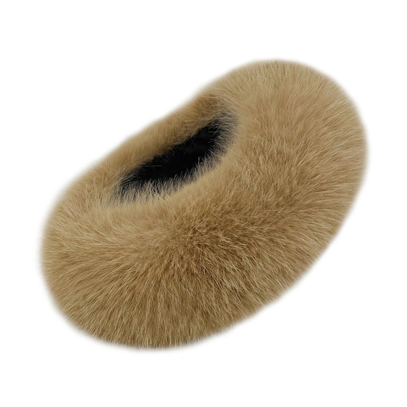 Faux Fur Headband Ear Warmer Winter Hair Band Accessory