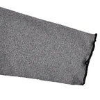 Ribbed Mock Neck Long Sleeve T-Shirt Slim Fit Layering Top