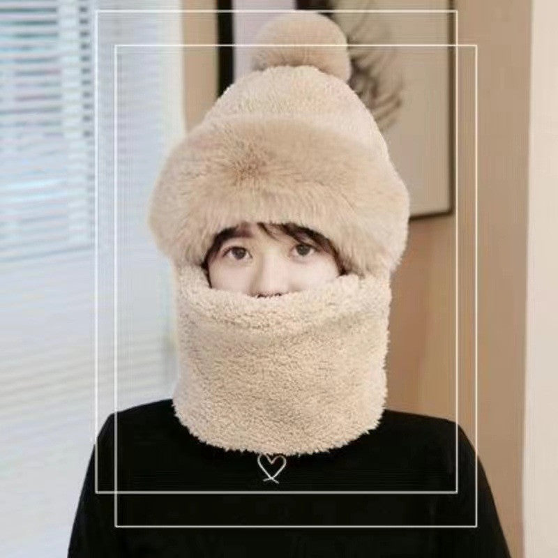 Women's Windproof Cycling Scarf Mask Hat Multi-Functional Neck Warmer