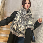 Women's Oversized Imitation Cashmere Winter Scarf Warm Wrap