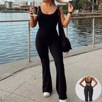 Women's Backless Yoga Jumpsuit Slim Fit Activewear