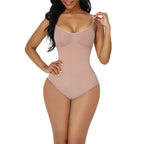 Women's Seamless Nylon Shaping Corset Bodysuit