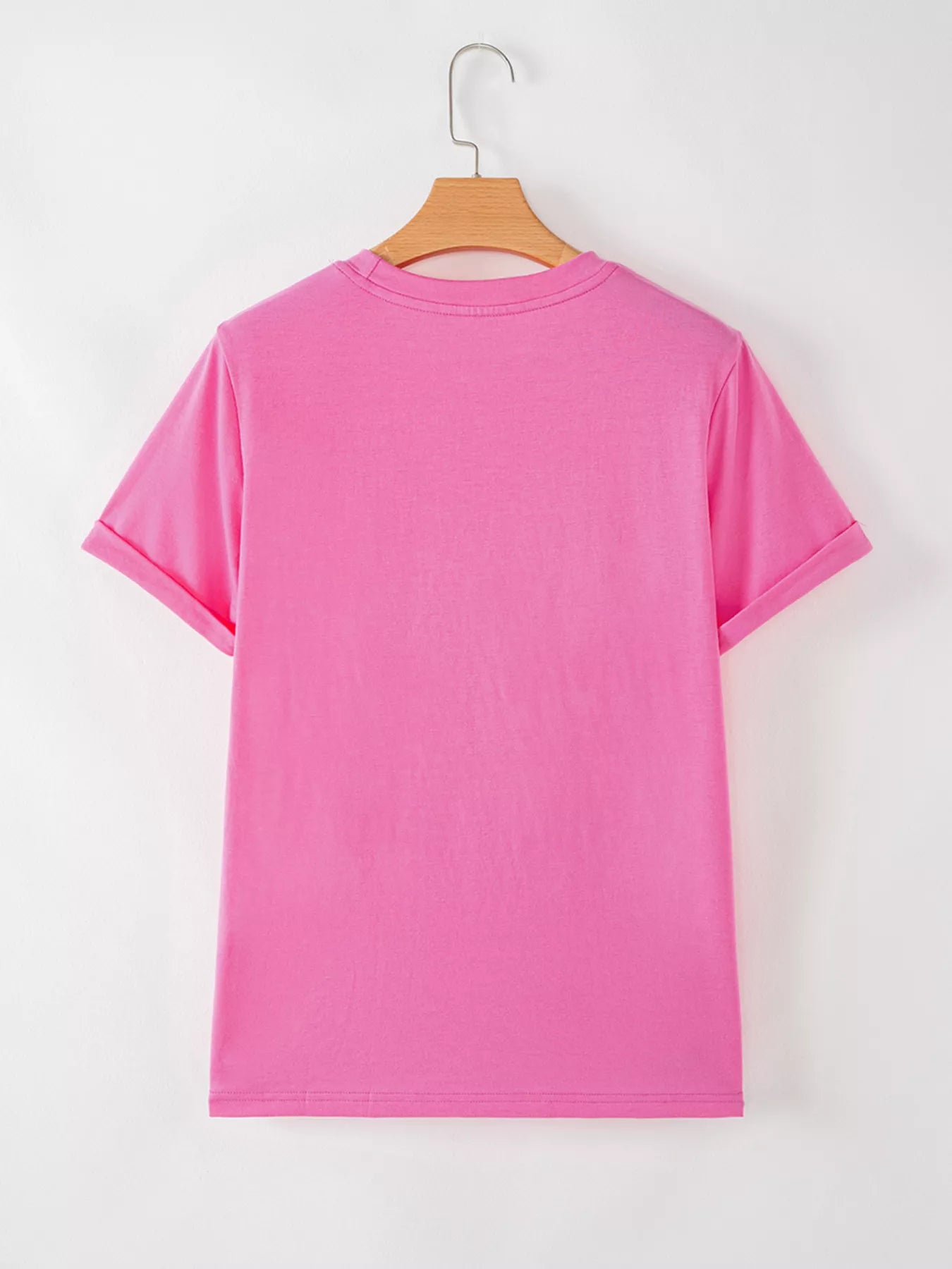 Sarah Express Women's Sequined Candy Swirl Christmas Short Sleeve T-Shirt