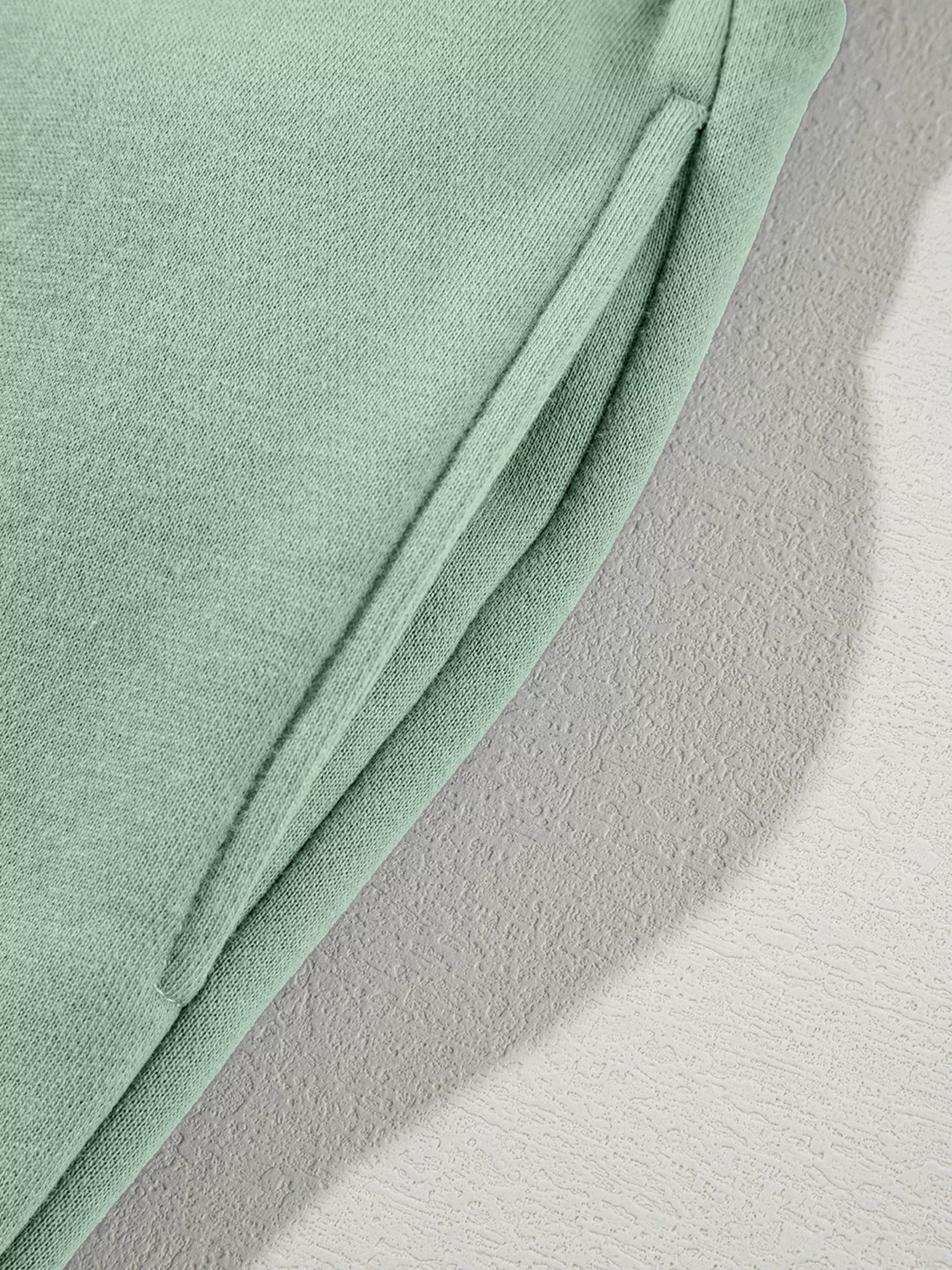 Sarah Express Women's Drop Shoulder Zip Up Jacket and Drawstring Pants Active 2pcs Set