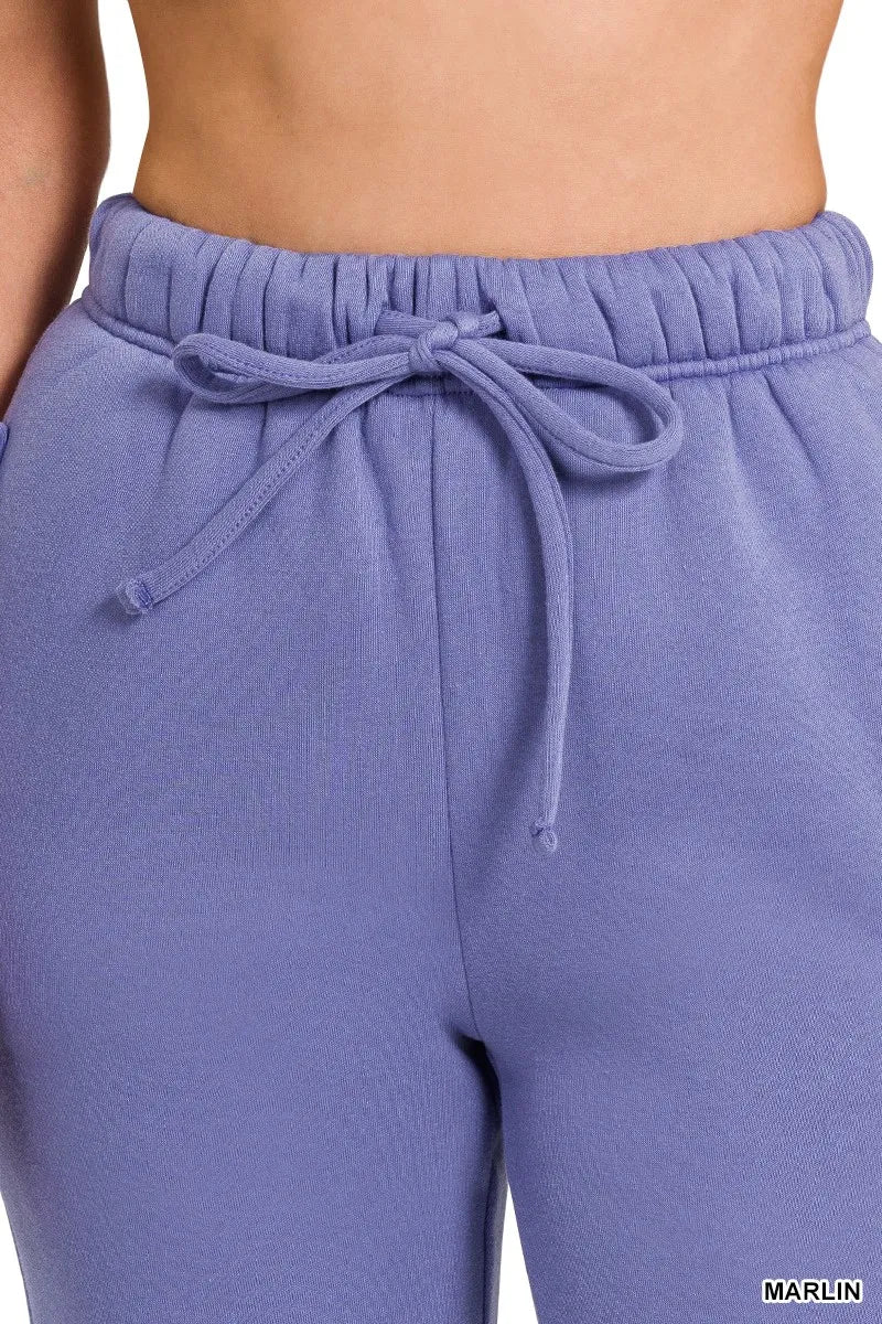 Sarah Express Women's Fleece Drawstring Joggers With Pocket