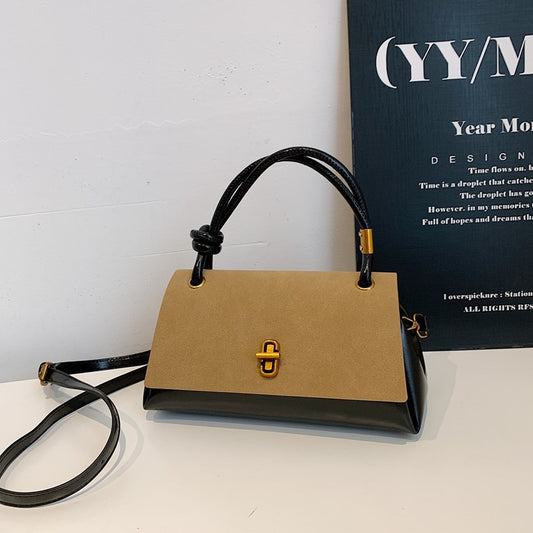 Sarah Express Vintage PU Leather Tote Bag