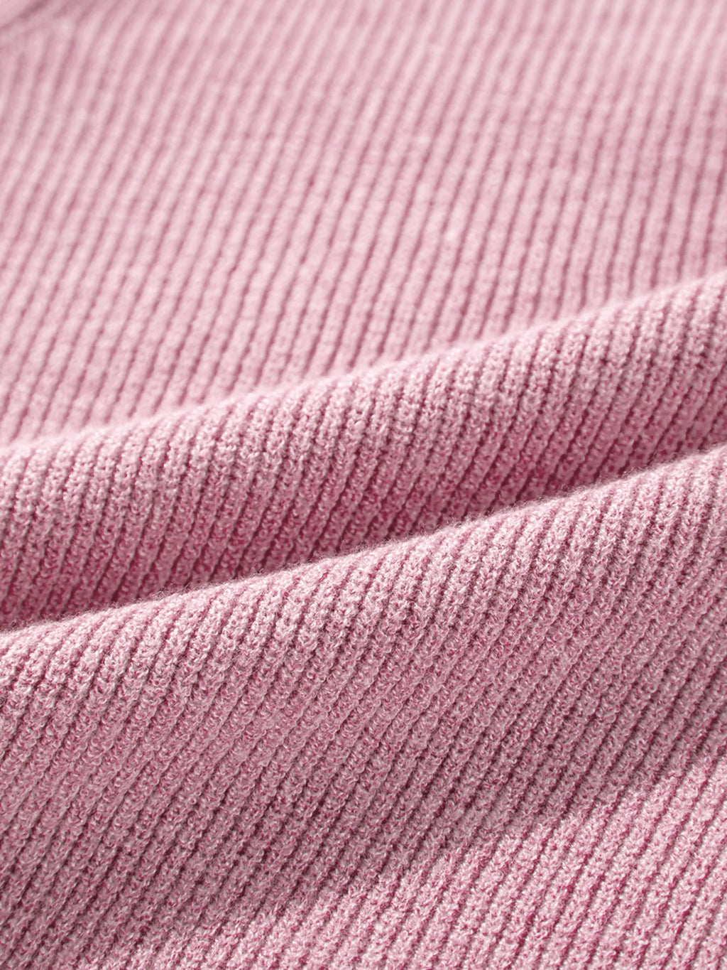 Sarah Express Women's Ribbed Knit Button Front V Neck Cardigan