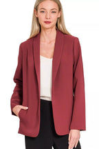 Women's Lined Long Sleeve Professional Blazer | Fast Shipping | Sarah Express