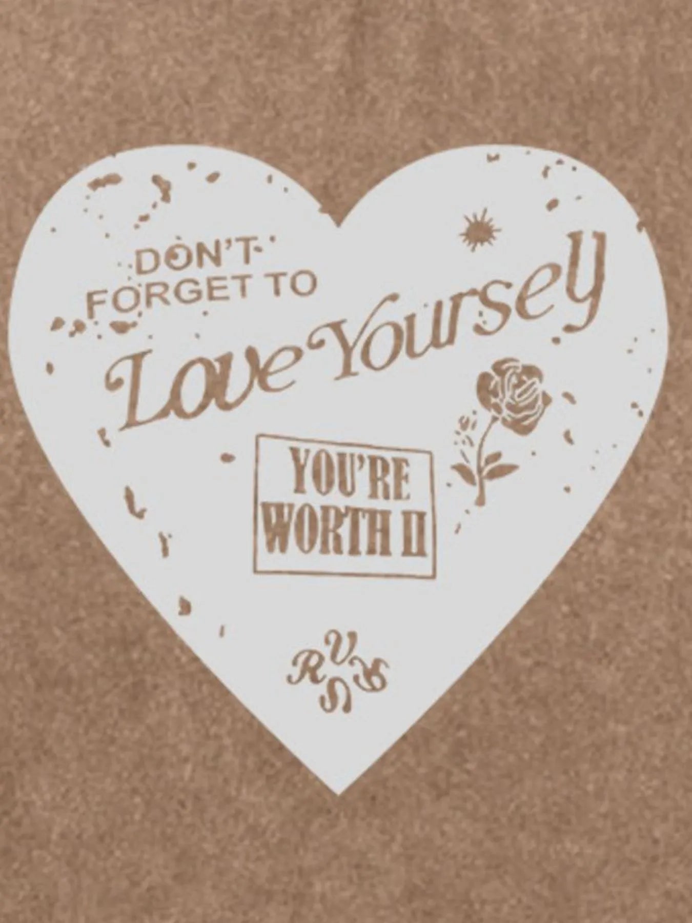 Sarah Express Women's Heart Round Neck Short Sleeve T-Shirt - Oversized Washed Cotton Tee