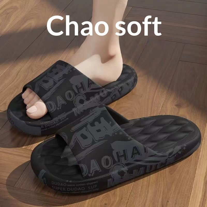Sarah Express Women's Summer Slide Sandals - Casual Outdoor Slippers with Cute Designs 638 Black Wu