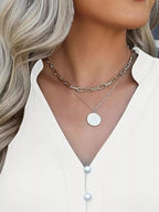 Sarah Express Women's Notched Flounce Sleeve Blouse - Plus Size Button Front Top