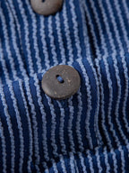 Sarah Express Women's Oversized Twist Ribbed Collared Henley Top with Roll Up Sleeve