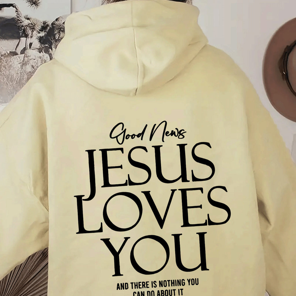 Women's Brushed Fleece Hoodie - Soft Pullover Sweatshirt with Kangaroo Pocket