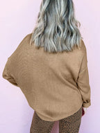 Sarah Express Women's Merry Colorful Dot Detail Christmas Dolman Sweater