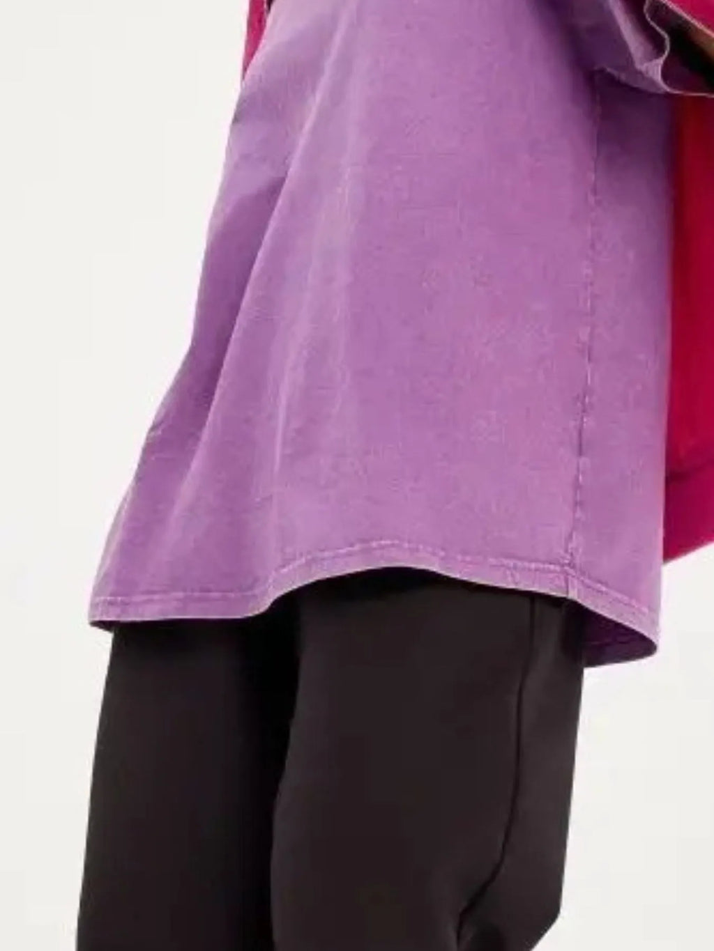 Sarah Express Women's Round Neck Short Sleeve T-Shirt - Oversized Basic Tee