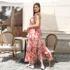 Women's Simple Maxi Dress Polyester Long Casual