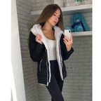 Fleece Lined Hooded Cotton Padded Jacket