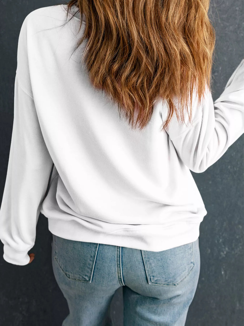 Sarah Express Women's Yummy Pie Graphic Thanksgiving Sweatshirt