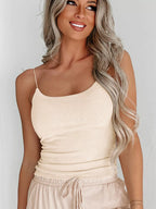 Sarah Express Women's Scoop Neck Cami