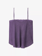 Sarah Express Women's Lace Trim Flowy Cami Top