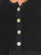 Sarah Express Women’s Ribbed Knit Cropped Sweater Vest for Casual Fall Layering