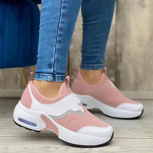 Sarah Express Closed Toe Platform Sneakers Casual