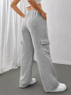 Sarah Express Women's Relaxed Fit Drawstring Pants