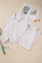 Sarah Express Women's Long Sleeve Sweatshirt and Pants Set