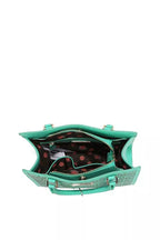 Sarah Express Women’s Structured Monogram Print Tote Bag Vegan Leather