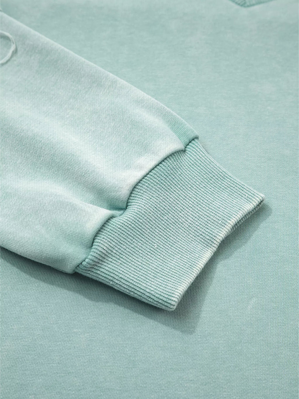 Sarah Express Women's Mineral Wash Exposed Seam Buttoned V Neck Top