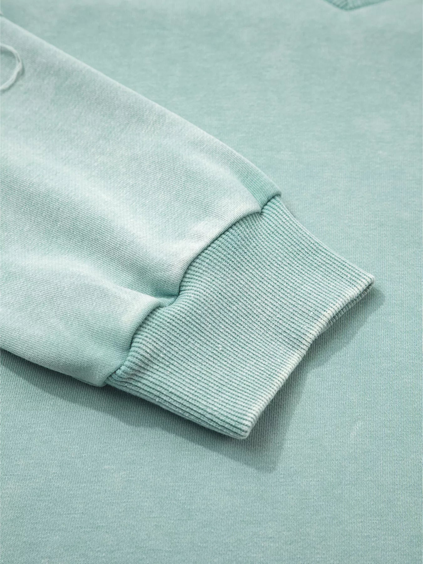 Sarah Express Women's Mineral Wash Exposed Seam Buttoned V Neck Top